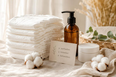 Duftstoffe, Lotionen und Farbstoffe in Babywindeln: Braucht Babyhaut das wirklich?