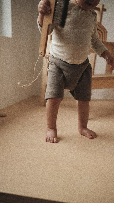 Abhaltehose Baby Wolle: warm, weich und praktisch beim Abhalten