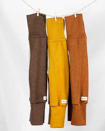Cowboy pants made of organic merino wool &amp; silk + 1 pair of free knee patches